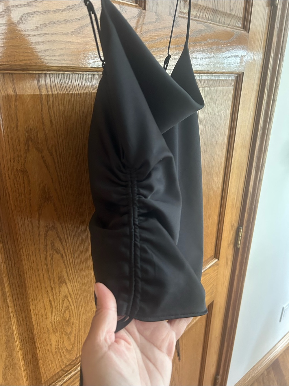 Dynamite Spaghetti-Strap Ruched Top - Picture 10 of 16